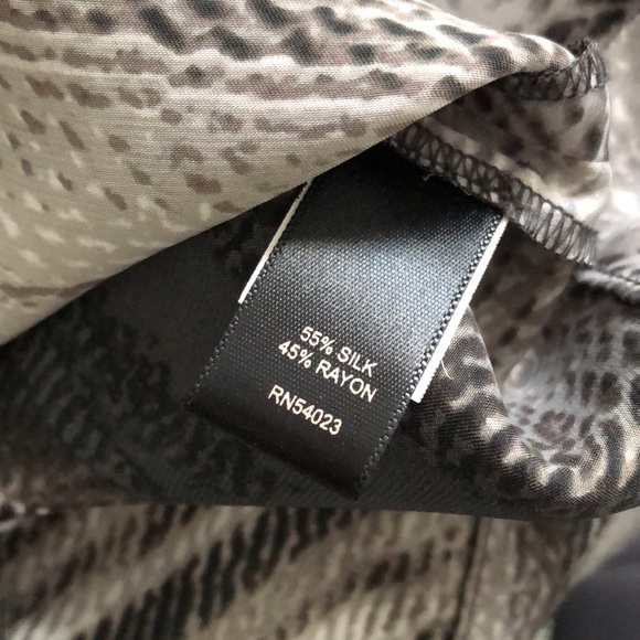 BR Shift Dress w/ Asymmetrical Neckline Detail - Picture 5 of 5